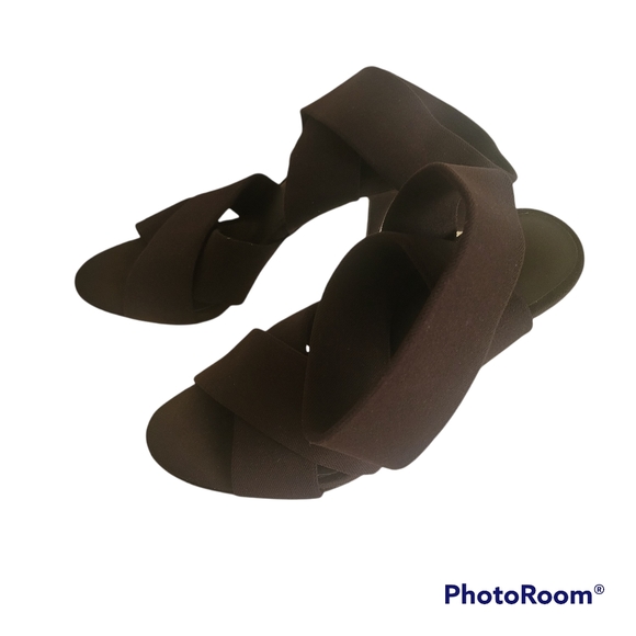 Alexander Wang black bandage wrap heels size 6 - Picture 4 of 13